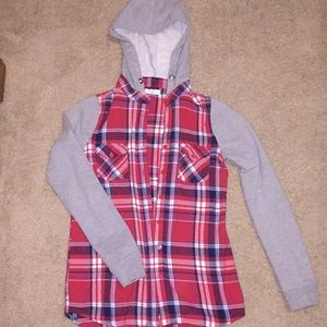 Awesome hoodie flannel